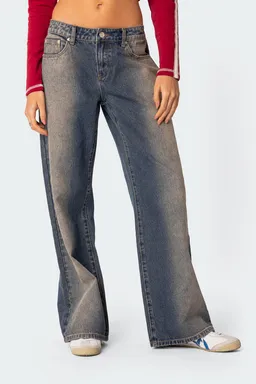Jeans tiro bajo raelynn de Edikted en Pantalones para argentina