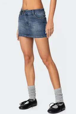 Mini falda jean eryn de Edikted en Faldas para argentina