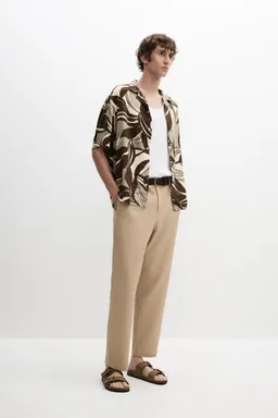 Camisa estilo resort estampada de Lefties en Camisas para argentina