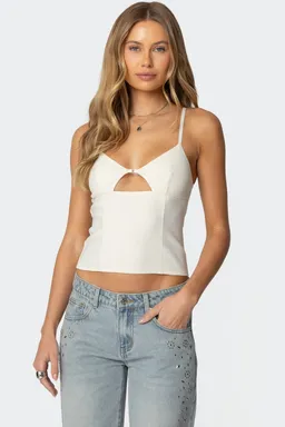 Musculosa liana cut out de Edikted en Tops para argentina