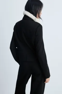 Chaqueta entallada cremallera de Mango en Chaquetas para argentina