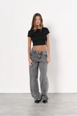Jean denim baggy payton gris de Magda en Pantalones para argentina