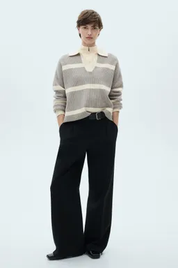 Sweater punto cuello polo de Mango en Buzos y Sweaters para argentina