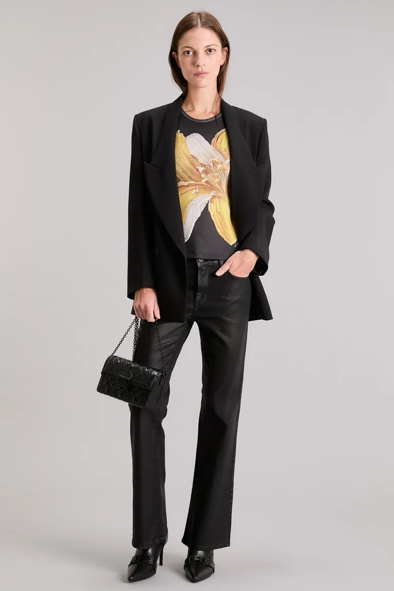 Blusa de estilo elegante y corte slim para mujer de Kosiuko en Tops para argentina