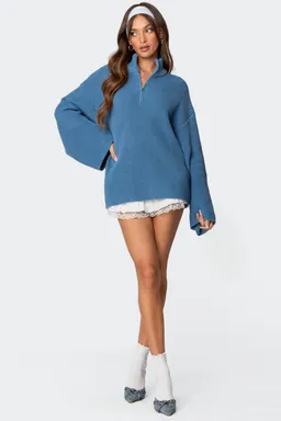 Sweater cierre oversize amour de Edikted en Buzos y Sweaters para argentina