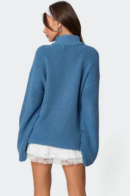 Sweater cierre oversize amour de Edikted en Buzos y Sweaters para argentina