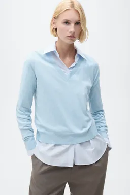 Sweater punto cuello de Mango en Buzos y Sweaters para argentina