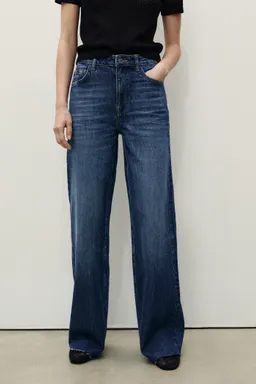 Jean danila wideleg tiro alto de Mango en Pantalones para argentina