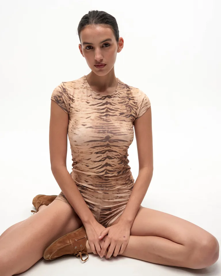 Body ajustado con estampado distintivo para mujer de Ay Not Dead en Bodies para argentina