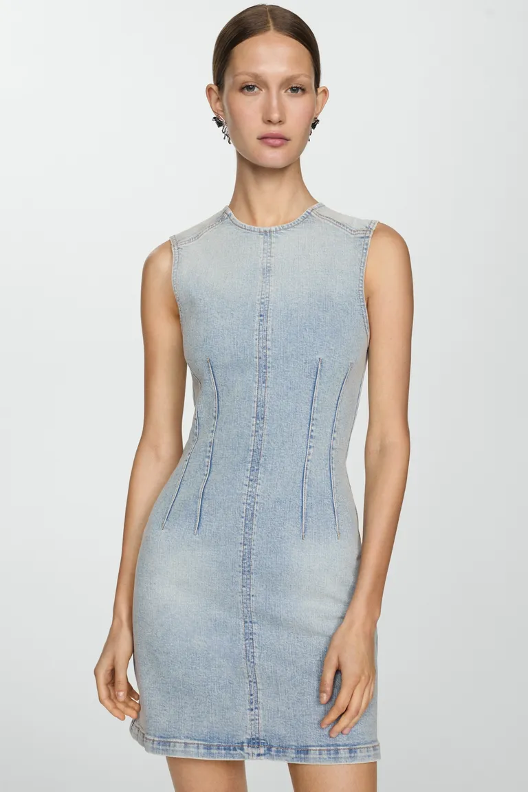 Vestido vaquero corto de Mango en Vestidos para argentina