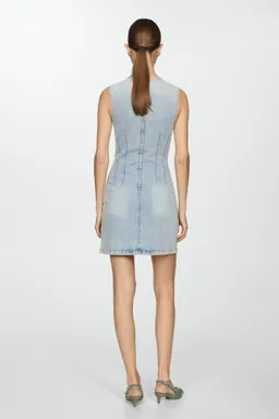 Vestido vaquero corto de Mango en Vestidos para argentina