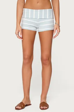 Shorts rayado lorenza de Edikted en Shorts para argentina