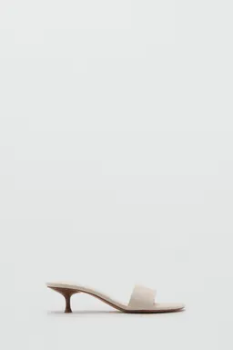 Sandalia tacón kitten de Mango en Sandalias para argentina