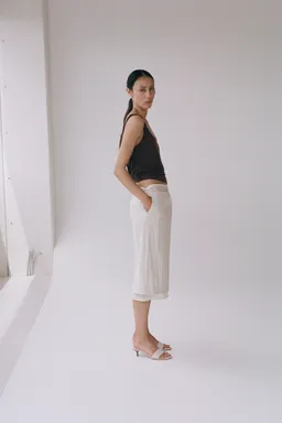 Sandalia tacón kitten de Mango en Sandalias para argentina