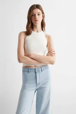 Top canalé de Mango Teen en Tops para argentina