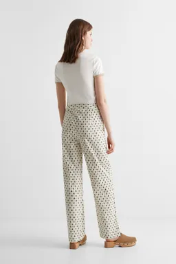 Pantalón estampado geométrico de Mango Teen en Pantalones para argentina