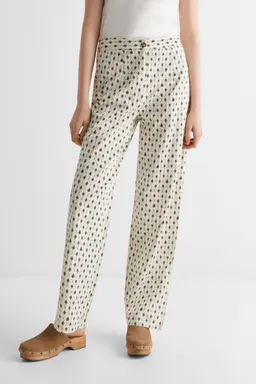 Pantalón estampado geométrico de Mango Teen en Pantalones para argentina