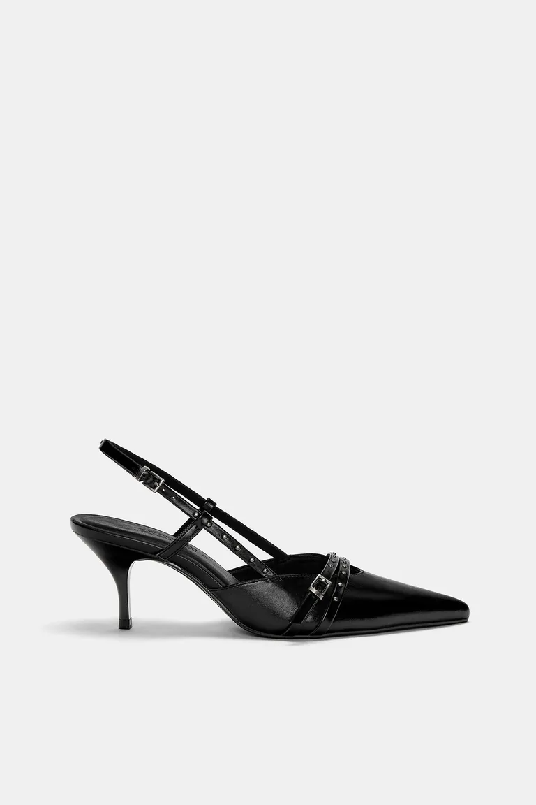 Zapatos de tacón con tachas de Pull&Bear en Zapatos con Tacos para argentina