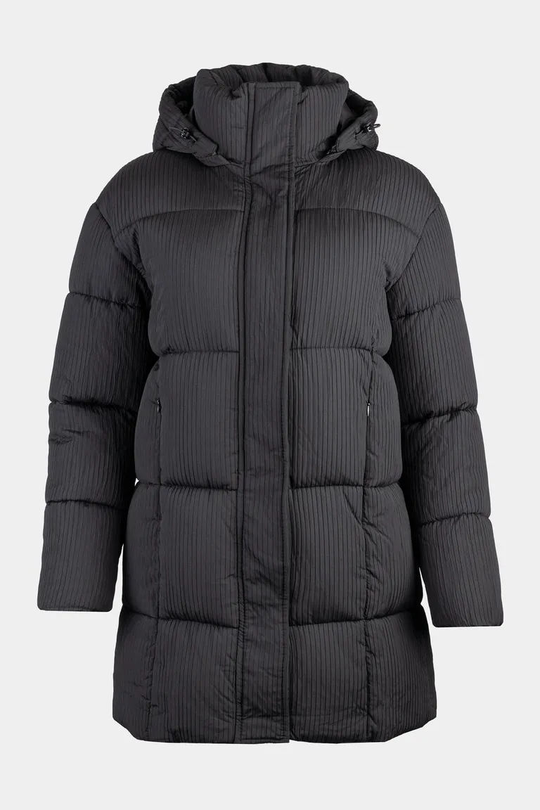 Campera acolchada de abrigo para mujer con capucha y cierre frontal de Kill en Chaquetas para argentina