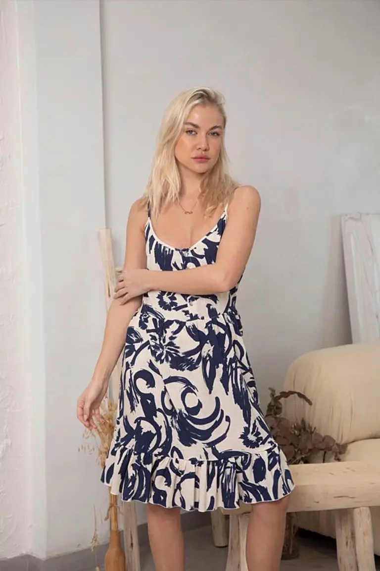 Vestido Estampado Bretel de Hesed en Vestidos para argentina