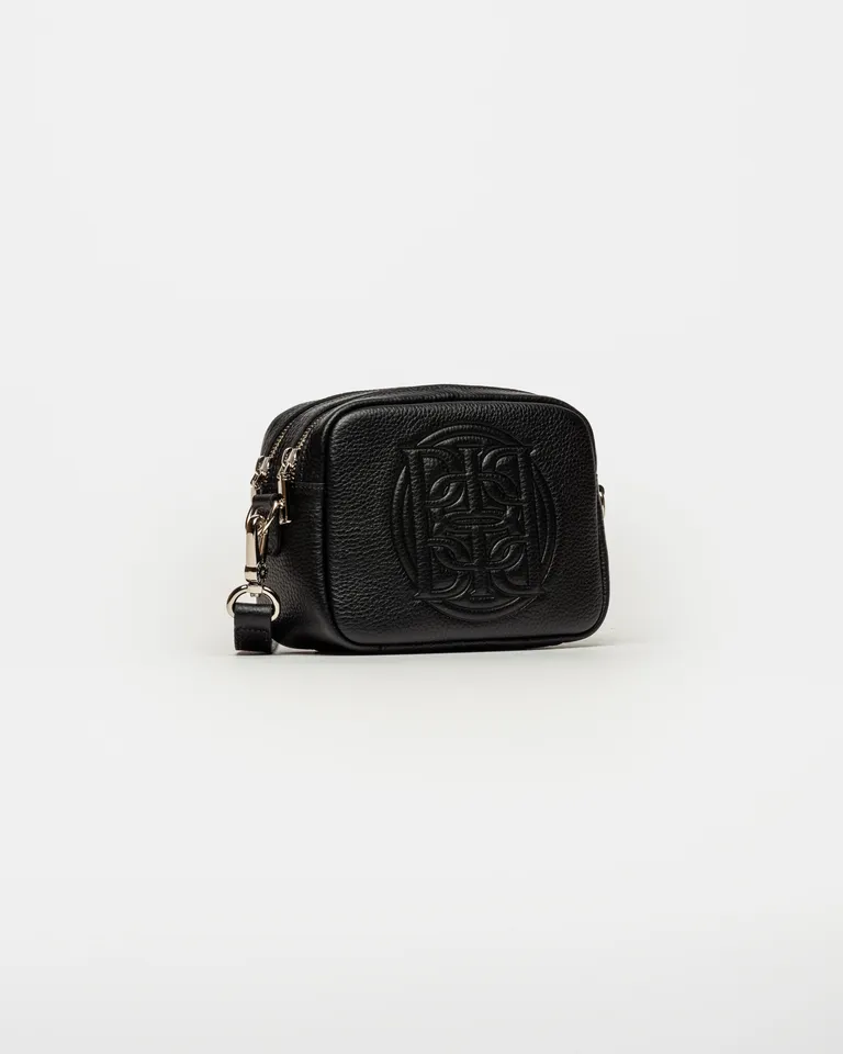 Cartera bandolera de cuero negro - Un accesorio elegante y versátil para día y noche de Prüne en Bolsos y Carteras para argentina