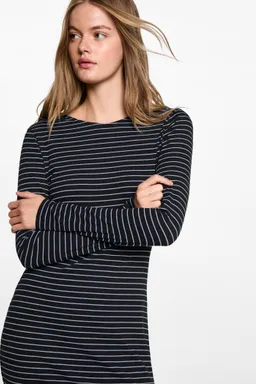 Vestido rayas abertura lúrex de Mango Teen en Vestidos para argentina