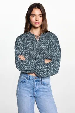Blusa estampada de Mango Teen en Blusas para argentina
