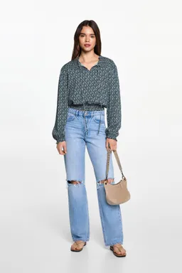 Blusa estampada de Mango Teen en Blusas para argentina