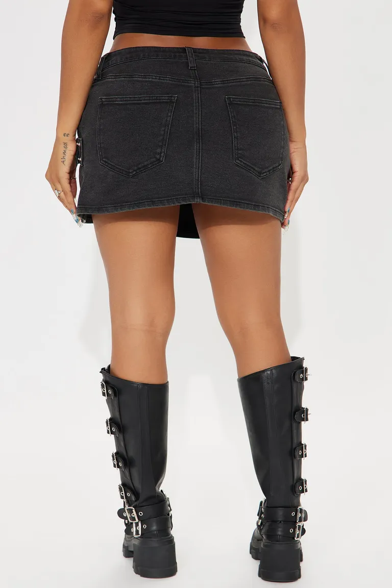 Minifalda denim tachas de Fashion Nova en Faldas para argentina