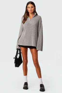 Sweater cierre oversize amour de Edikted en Buzos y Sweaters para argentina