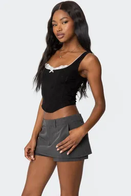 Top encaje peekaboo rosetta de Edikted en Tops para argentina