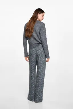 Pantalón estampado fluido de Mango Teen en Pantalones para argentina