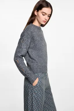 Pantalón estampado fluido de Mango Teen en Pantalones para argentina