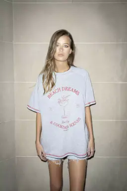 Remera Estampada Playa de Andressa en Remeras para argentina