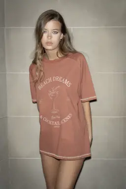 Remera Estampada Playa de Andressa en Remeras para argentina