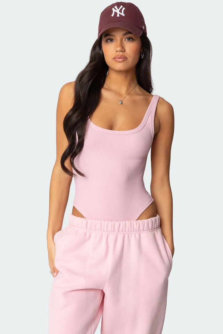 Bodysuit acanalado de Edikted en Bodies para argentina