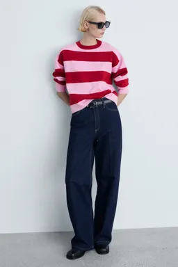Jersey rayas cuello redondo de Mango en Buzos y Sweaters para argentina