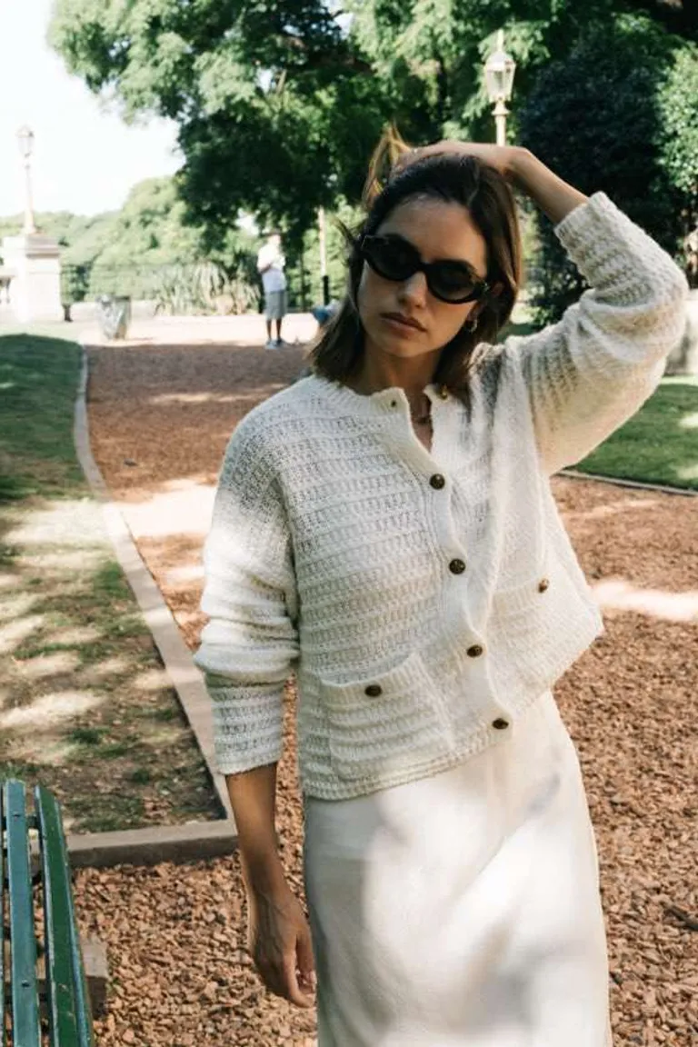 Saco de Cuello Redondo de Hesed en Buzos y Sweaters para argentina