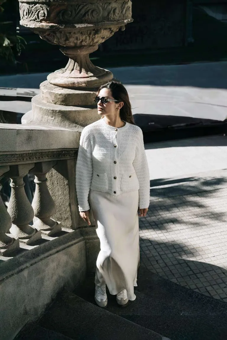 Saco de Cuello Redondo de Hesed en Buzos y Sweaters para argentina