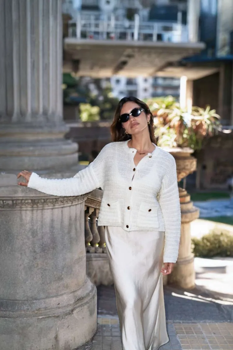 Saco de Cuello Redondo de Hesed en Buzos y Sweaters para argentina