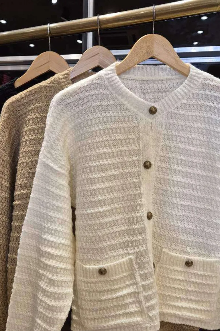 Saco de Cuello Redondo de Hesed en Buzos y Sweaters para argentina