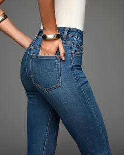 Jeans skinny tiro súper alto de Bershka en Pantalones para argentina