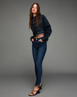 Jeans skinny tiro súper alto de Bershka en Pantalones para argentina