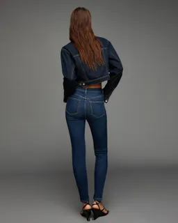 Jeans skinny tiro súper alto de Bershka en Pantalones para argentina