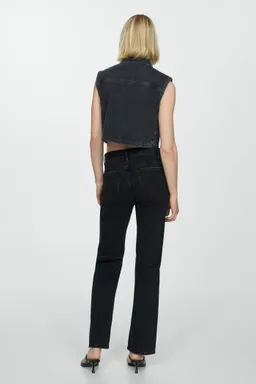 Jeans rectos tiro medio de Mango en Pantalones para argentina