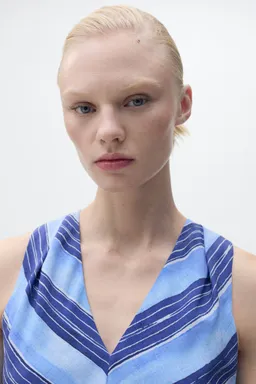 Vestido rayas evasé de Mango en Vestidos para argentina