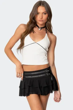 Top halter contraste celine de Edikted en Tops para argentina