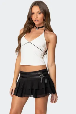 Top halter contraste celine de Edikted en Tops para argentina