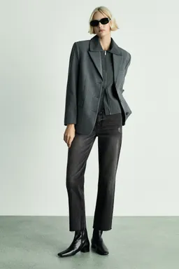 Jeans rectos crop de Mango en Pantalones para argentina