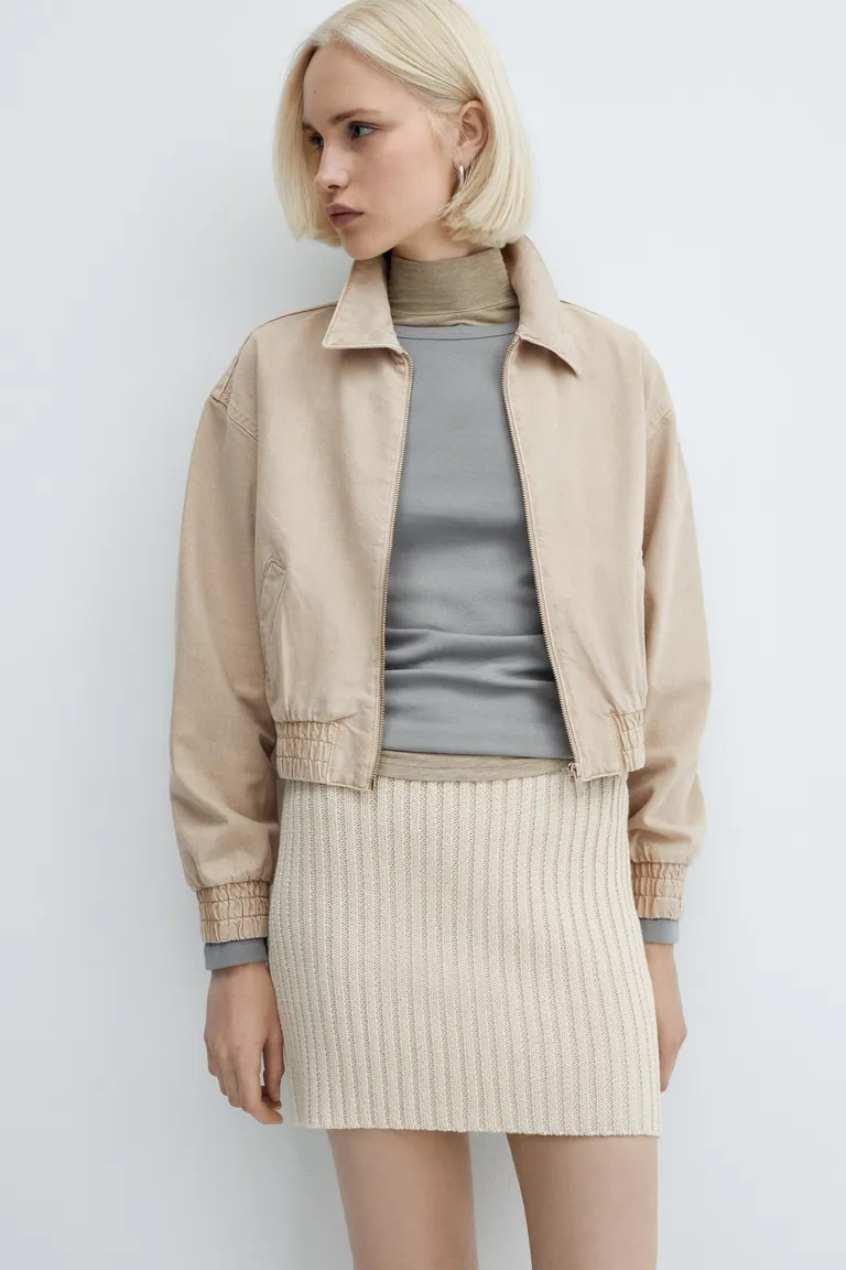 Chaqueta bomber vaquera de Mango en Chaquetas para argentina